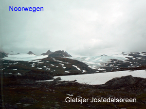 Noorwegen, gletsjer Jostedalbreene 